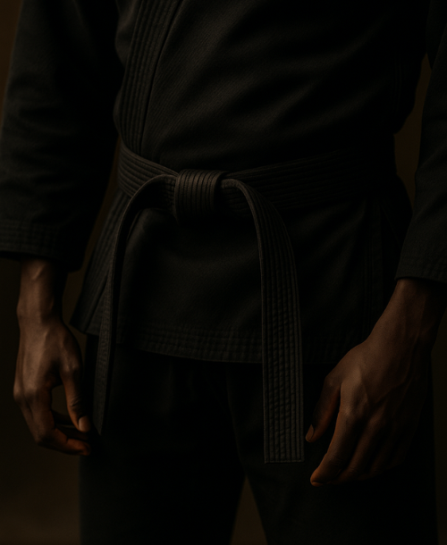 Kenpo self-defense instructor teaching focus and control at Unique Trainings